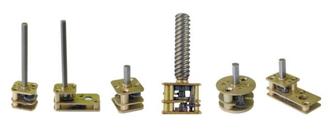 चिकित्सा उपकरणों के लिए उपयुक्त एनकोडर के साथ 18° स्टेप एंगल 5Vdc गियर मोटर 10 मिमी स्क्रू मोटर स्टेपर मोटर 7