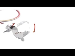 25 मिमी व्यास 15 डिग्री स्टेप एंगल स्टेपर मोटर SM25-024-8135G