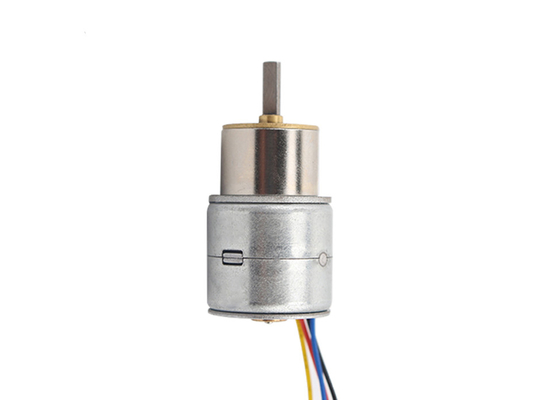 High Precision 20mm 12v DC Micro Gear Stepper Motor 2 Phase 4 Wire