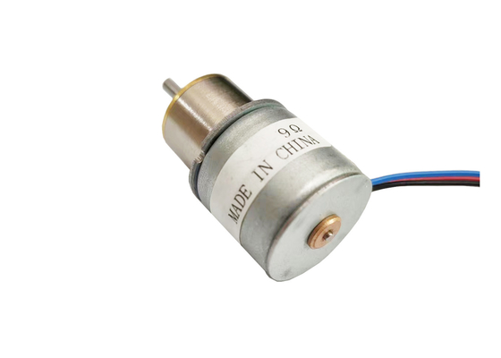 High Precision 20mm 12v DC Micro Gear Stepper Motor 2 Phase 4 Wire