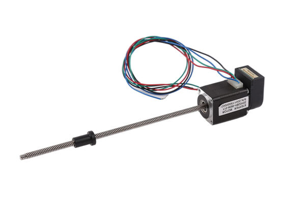 NEMA 8 2-phase 4-step bipolar hybrid stepper motor with a 1.8° step angle and a 20mm diameter.