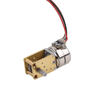 10Ω/31Ω Micro Gear Stepper Motor with 15mm Motor+Worm Gearbox