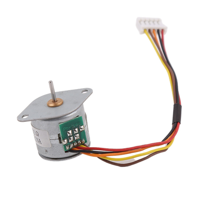 20 मिमी स्थायी चुंबक 12V माइक्रो स्टेपर मोटर चिकित्सा उपकरण निगरानी कैमरों के लिए
