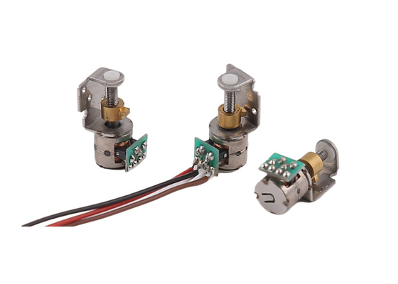 VSM0652 6mm स्लाइडर स्टेपर मोटर 5VDC 18 डिग्री स्टेप कोण M1.7*P0.3 लीड पेंच