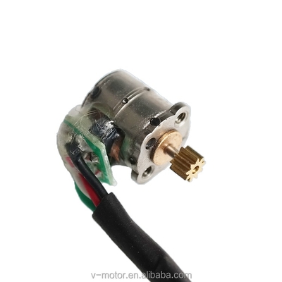 3.3V 6mm माइक्रो स्टेपर मोटर 2 फेज 4 वायर 3000rpm